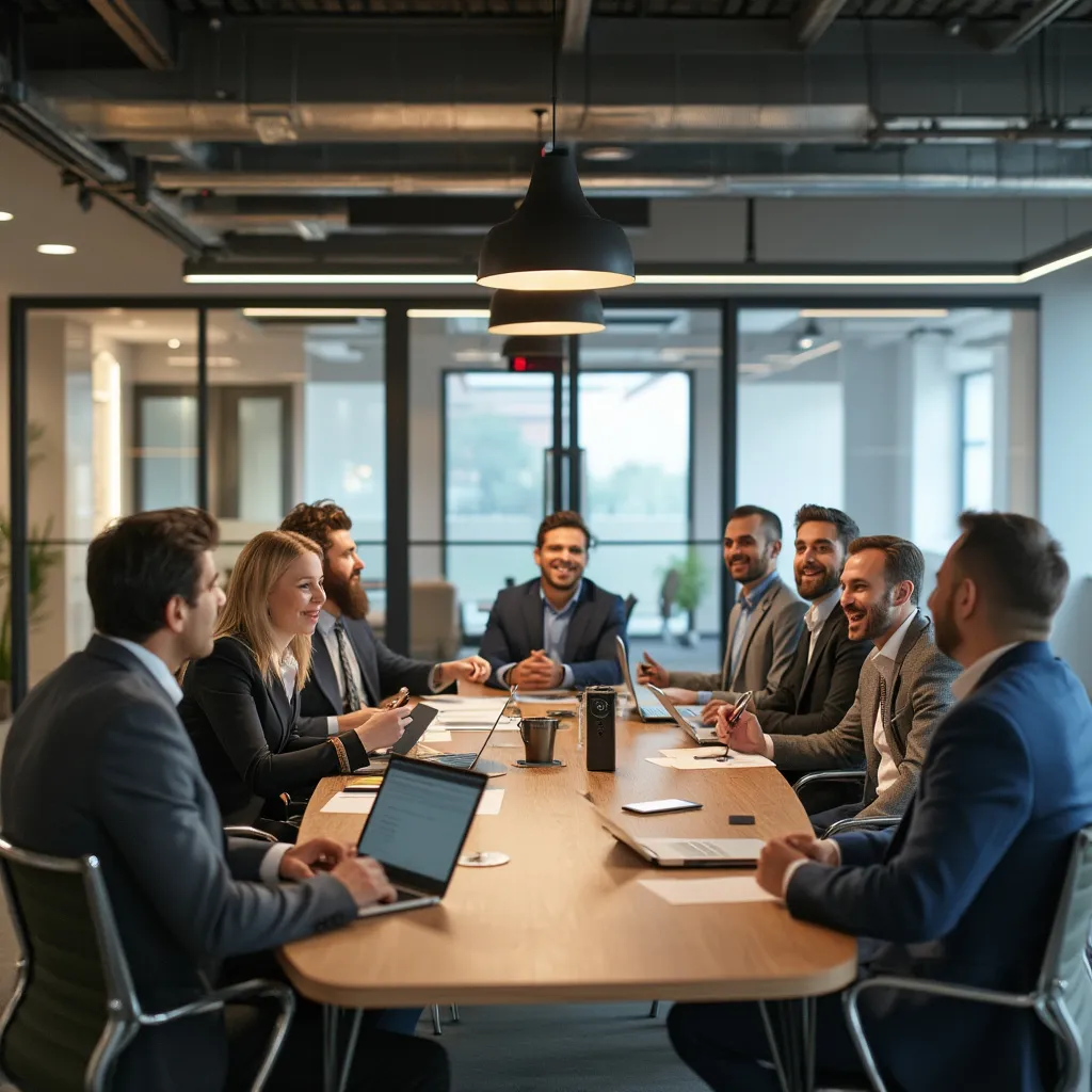 Reunión estratégica con clientes